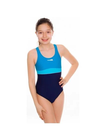 model 20523037 Junior tmavě modré plavky - Aqua-Speed