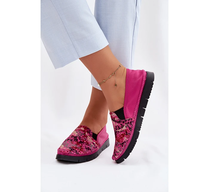 Dámské nazouvací kožené polobotky model 22100727 - Maciejka