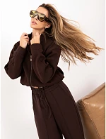 Bluza RV BL model 22401125 ciemny brązowy - FPrice Bluza RV BL model 22401125 ciemny brązowy - FPrice