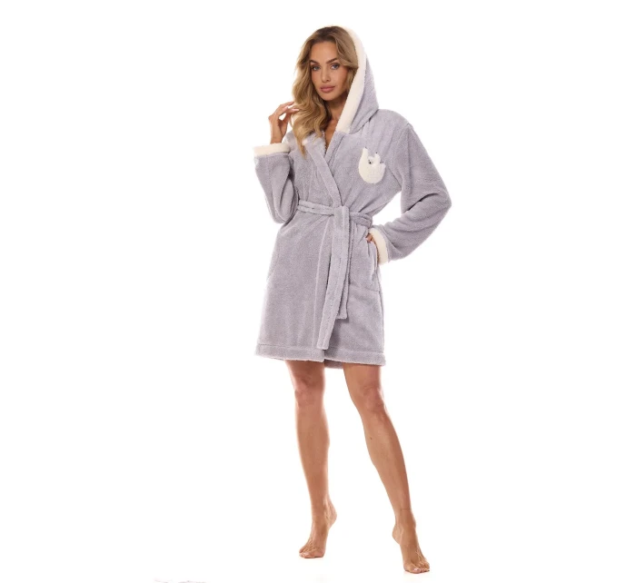 L&L 2411 Dámsky župan Lazy S-XL L&L 2411 Dámsky župan Lazy S-XL