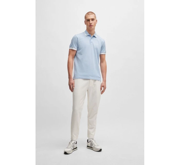 Pánska modrá polokošeľa BOSS Paddy 1 Bright Purple regular fit (50512995-527)