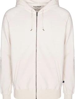 Pure Waste HJUB Unisex mikina s kapucňou 74.HJUB ecru