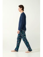 Vamp - Pánske pyžamo s potlačou 21611 - Vamp Vamp - Pánske pyžamo s potlačou 21611 - Vamp