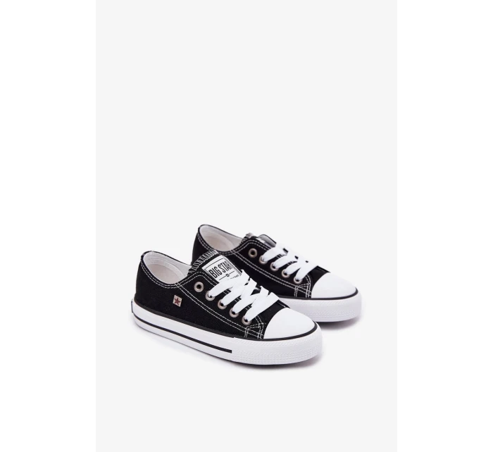 Trampki Dziecięce Big Star FF374206 Czarne Trampki Dziecięce Big Star FF374206 Czarne
