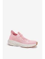 Pohodlné Dámské Sportovní Boty Big Star model 21686422 HIPOLY SYSTEM Růžové - Big Star Shoes