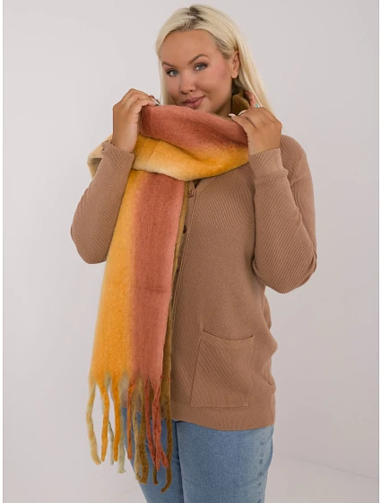 Szalik AT SZ model 20473731 pomarańczowy - FPrice Szalik AT SZ model 20473731 pomarańczowy - FPrice