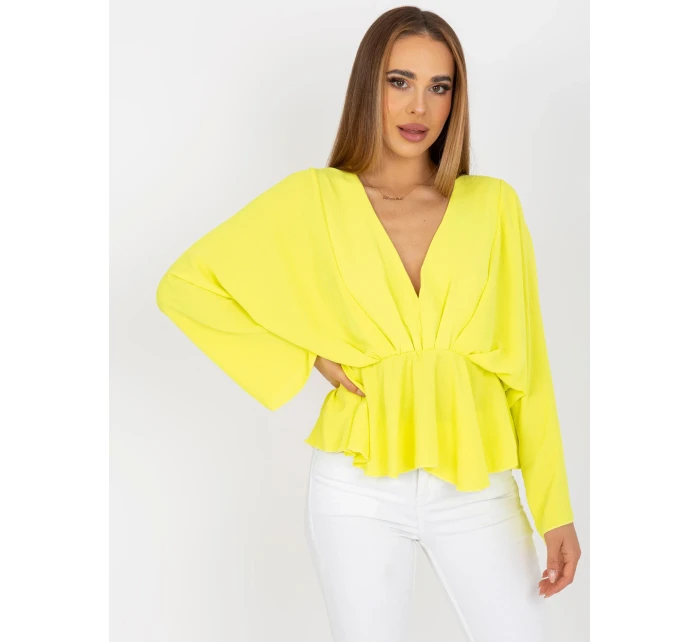 Blúzka DHJ BZ 11979.67 žltá Blúzka DHJ BZ 11979.67 žltá