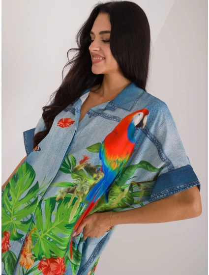 Košile DHJ KS model 20225584 modrá - FPrice