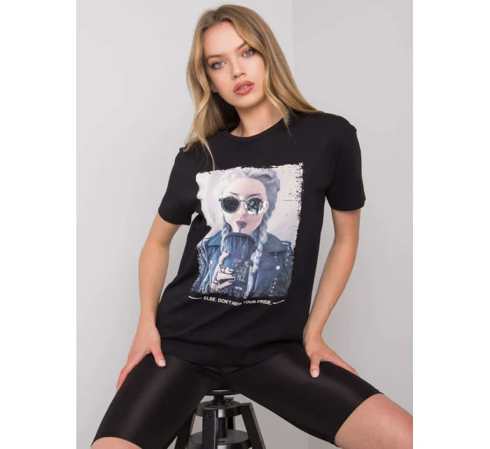 Tričko HB TS 3053.69P čierna