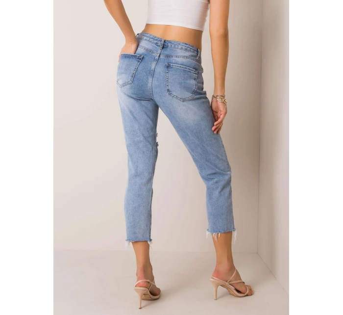 NM DE SP L0817 džínsové nohavice.05 modrá