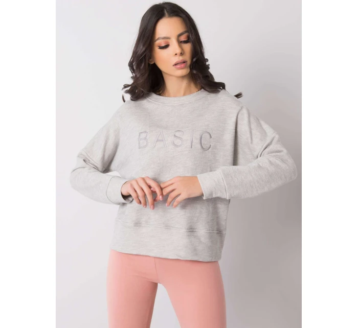 Mikina RV BL model 14841626 světle šedá - FPrice