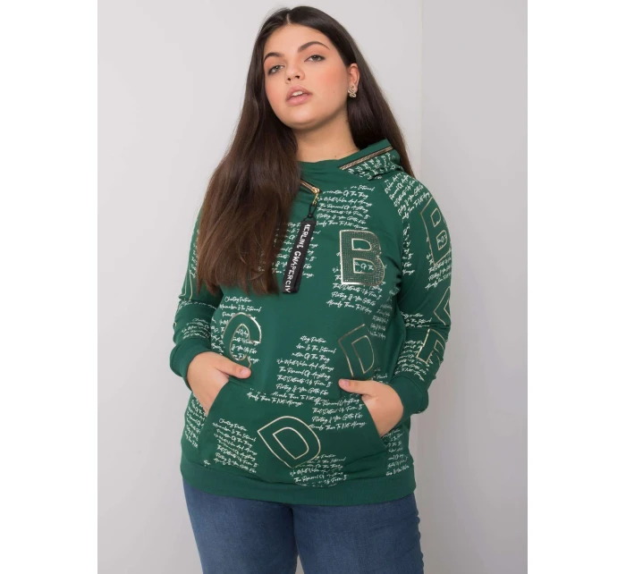 Blúzka RV BL 7218.38 tmavo zelená