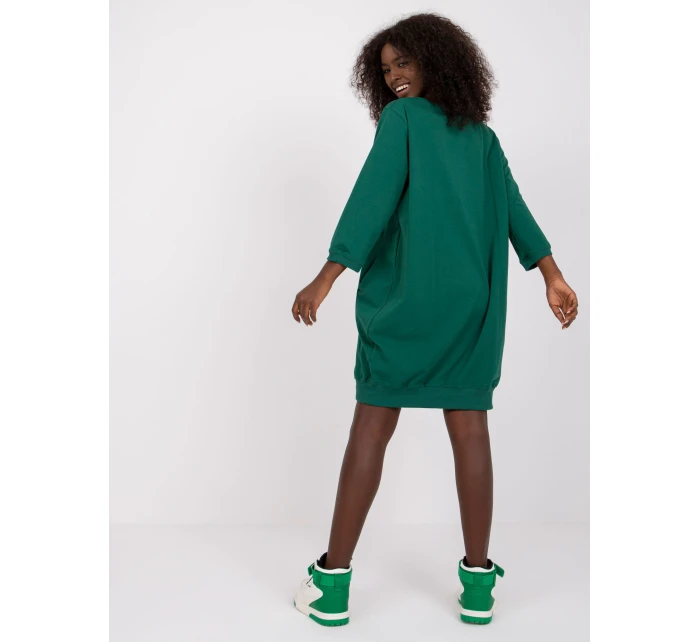 Šaty RV SK 6839.95 tmavozelené Šaty RV SK 6839.95 tmavozelené