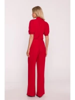 S421 Kombinéza s motýlikom - červená