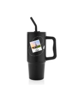 Vlastní text na cestovatelskou termosku s barevným víčkem