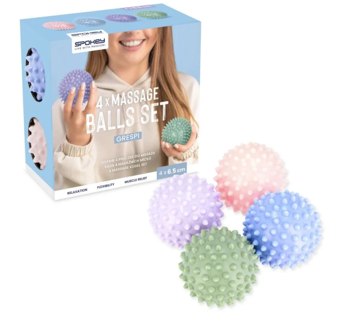 SPORT Sada  4 ks  Mix barev  model 21915164 - Spokey