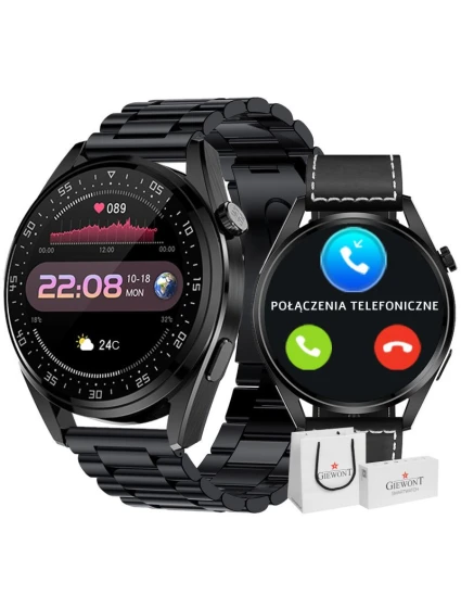 Chytré hodinky Vertex Leather model 21804817 - Giewont Chytré hodinky Vertex Leather model 21804817 - Giewont