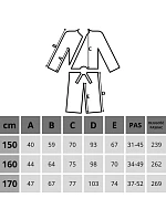 KIMONO ENERO PROFESSIONAL KARATE 170CM 8OZ