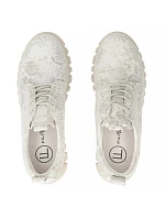 Kožené boty na platformě se květy  model 22068791 - FILIPPO