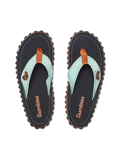 Gumbies unisex žabky ISLANDER FLIP-FLOP TRICOLOR BLACK