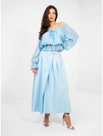 Spódnica IT SD model 22011388 jasny niebieski - FPrice