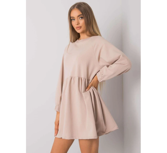 Šaty RV SK 7247.15P béžová Šaty RV SK 7247.15P béžová