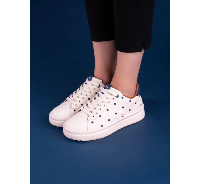 Dámske topánky Vuch Lucky Dots Off White