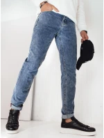 Pánske modré džínsové nohavice FashionStreet UX4238