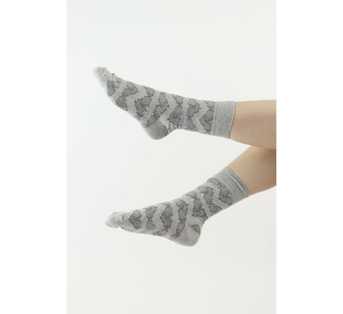 2pack kvalitních ponožek 182 šedé a černé