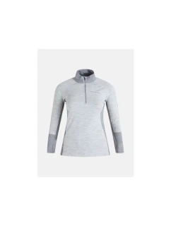 Peak Performance W Magic Half Zip termo tričko šedé