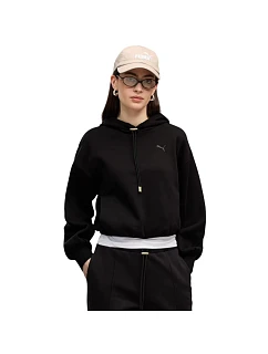 Dámska mikina Puma Her Relaxed Hoodie, čierna, 694027 01