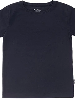 Dětské tričko z těžké bavlny 74. navy model 22413252 - Pure Waste