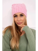 Fleecová čiapka Iwona K221 pink