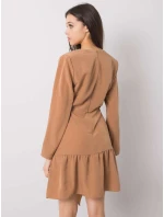 Šaty 322 SK 10099.40 svetlo hnedá