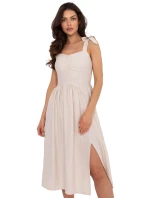 Šaty MI SK A1830.69 béžové Šaty MI SK A1830.69 béžové