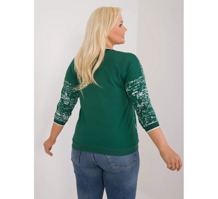 Blúzka RV BZ 9442.27 tmavozelená