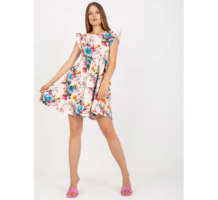 Dámské šaty RV SK model 17500282 světle růžové - FPrice Dámské šaty RV SK model 17500282 světle růžové - FPrice