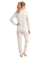 PYŽAMO model 22402763 LONG ECRU - Donna PYŽAMO model 22402763 LONG ECRU - Donna