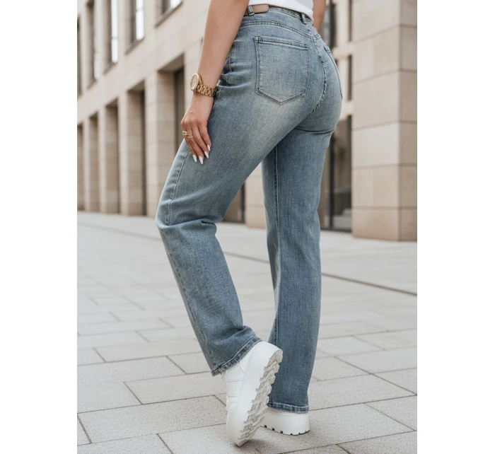 Dámské džínové kalhoty se širokými nohavicemi blue Dstreet model 21987979 - FashionStreet