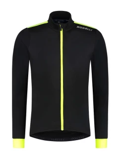 Rogelli dres s dlhým rukávom CORE black-fluor L