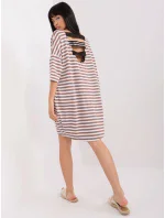 Tunika EM TU 890.13 bielo-hnedá