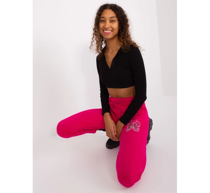 Spodnie dresowe RV DR model 19381534 fuksjowy - FPrice Spodnie dresowe RV DR model 19381534 fuksjowy - FPrice