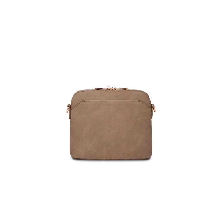 Dámska kabelka Vuch Mini Fossy Suede Beige