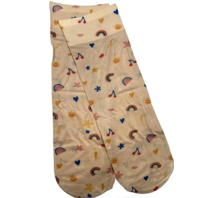 Dámske vzorované ponožky Magnetism lycra 20 den