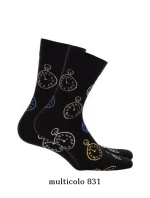 Pánske ponožky Wola Perfect Man vzorované W 94N03 Casual