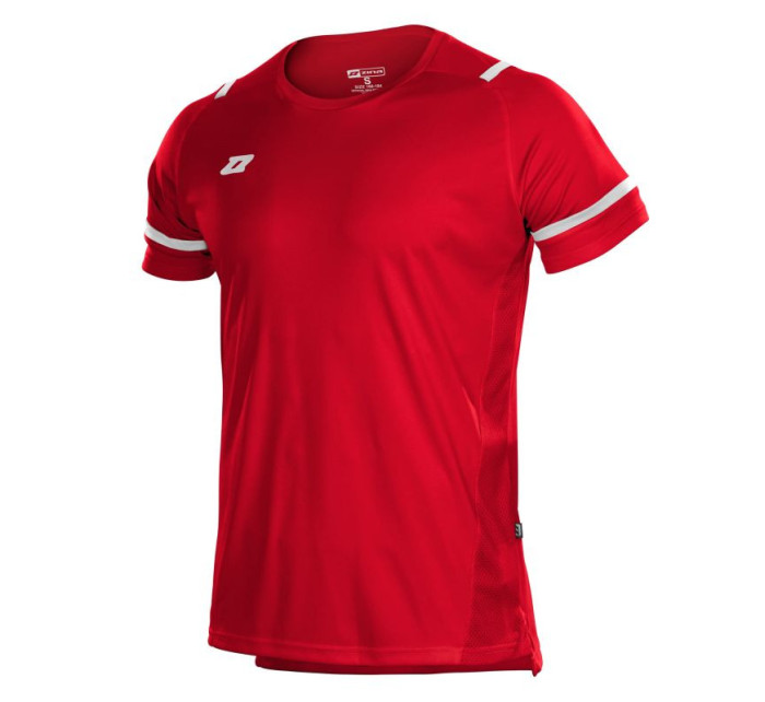 Futbalové tričko Zina Crudo Jr 3AA2-440F2 červená/biela