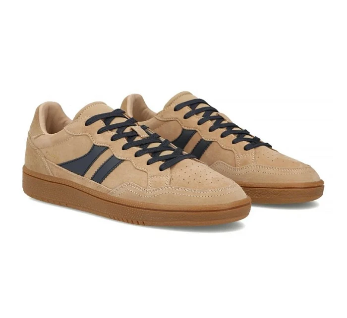 Skórzane męskie sneakersy beżowe Filippo model 22087097 - Hikvision Skórzane męskie sneakersy beżowe Filippo model 22087097 - Hikvision