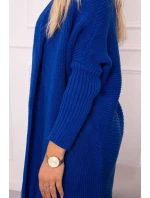 Sveter s netopierími rukávmi nevädzovo modrý