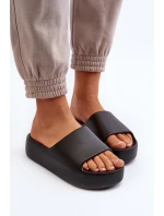 Dámské žabky na tlusté podrážce černé model 21649931 - Boto