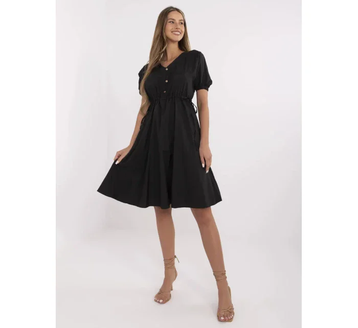 Šaty 217 SK model 15090849 černá - FPrice Šaty 217 SK model 15090849 černá - FPrice